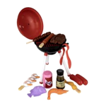 Braai / BBQ Playset with Food - 12 Piece